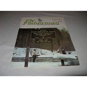 Fly Fisherman Magazine Opening Day Issue April 1974 Pere Marquette River Trout